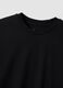 Black pure cotton short-sleeve T-shirt_5