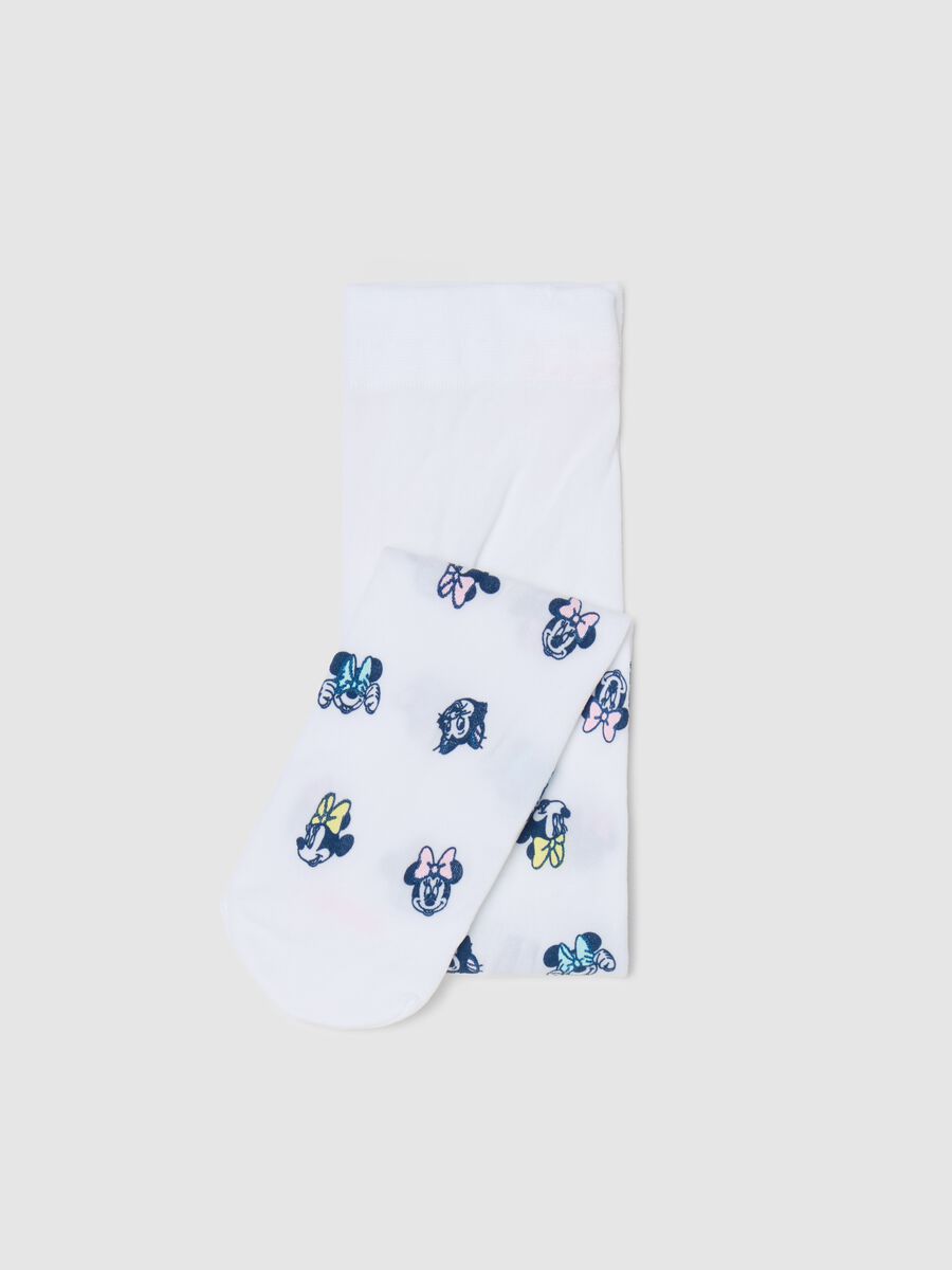 Microfibre tights with Minnie Mouse and Figaro print_0