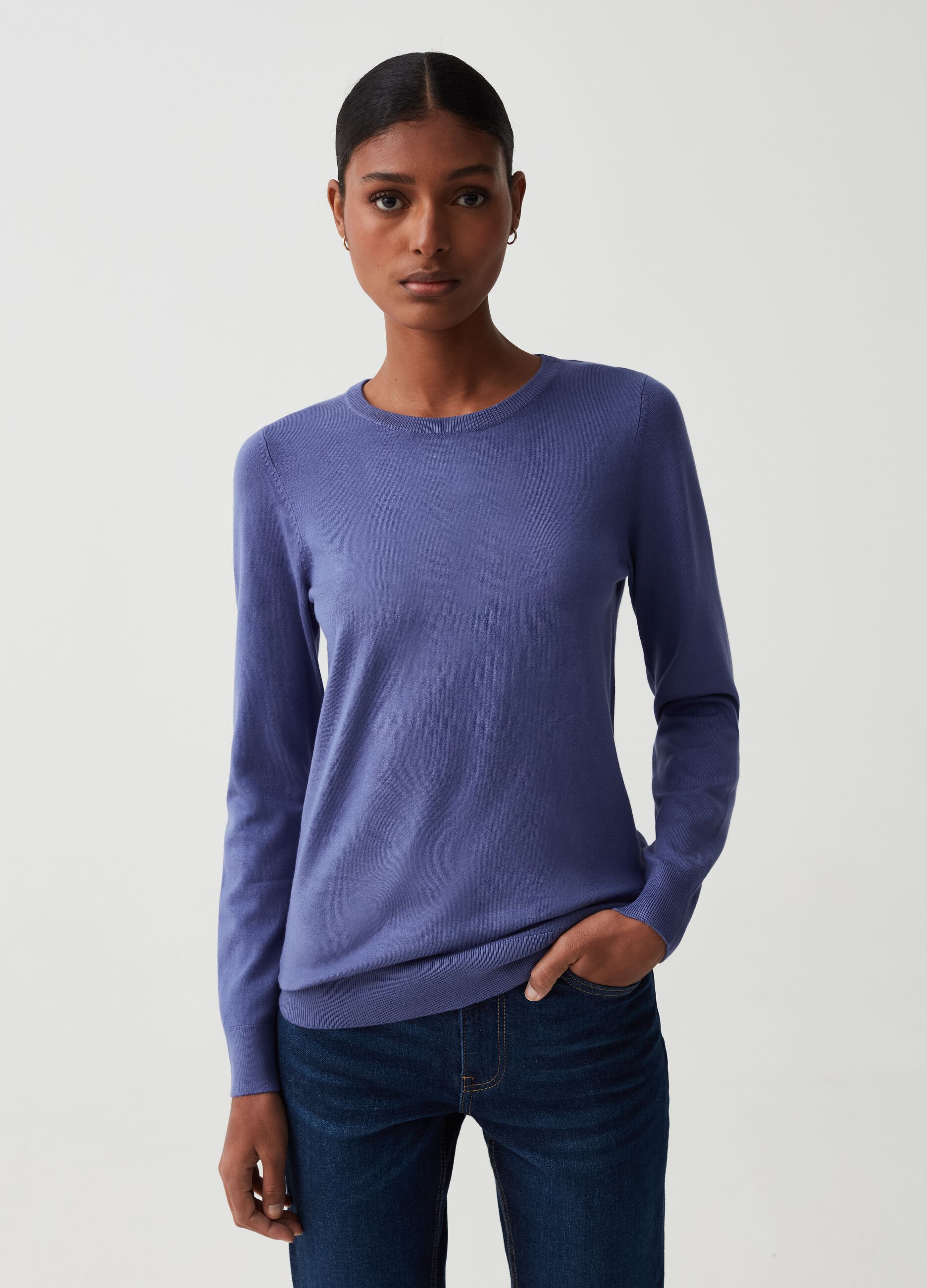 Crew-neck pullover