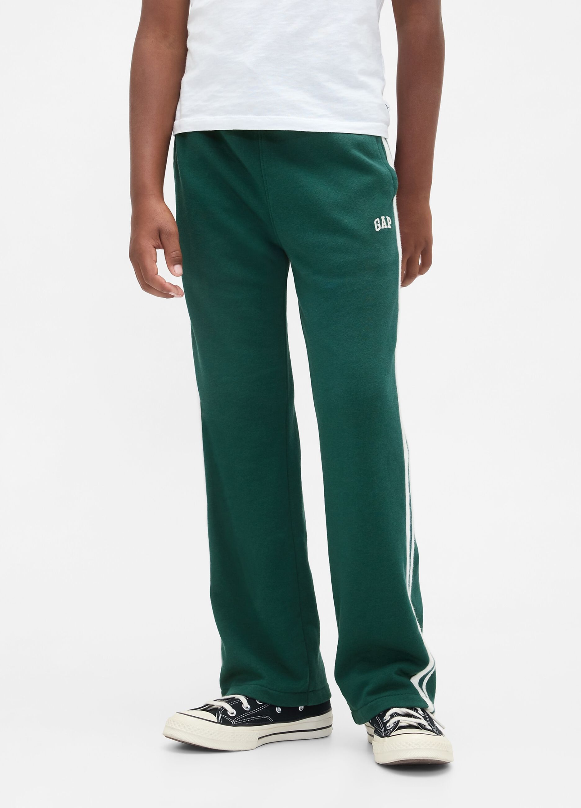 Pantaloni verdi in maglia per bambino