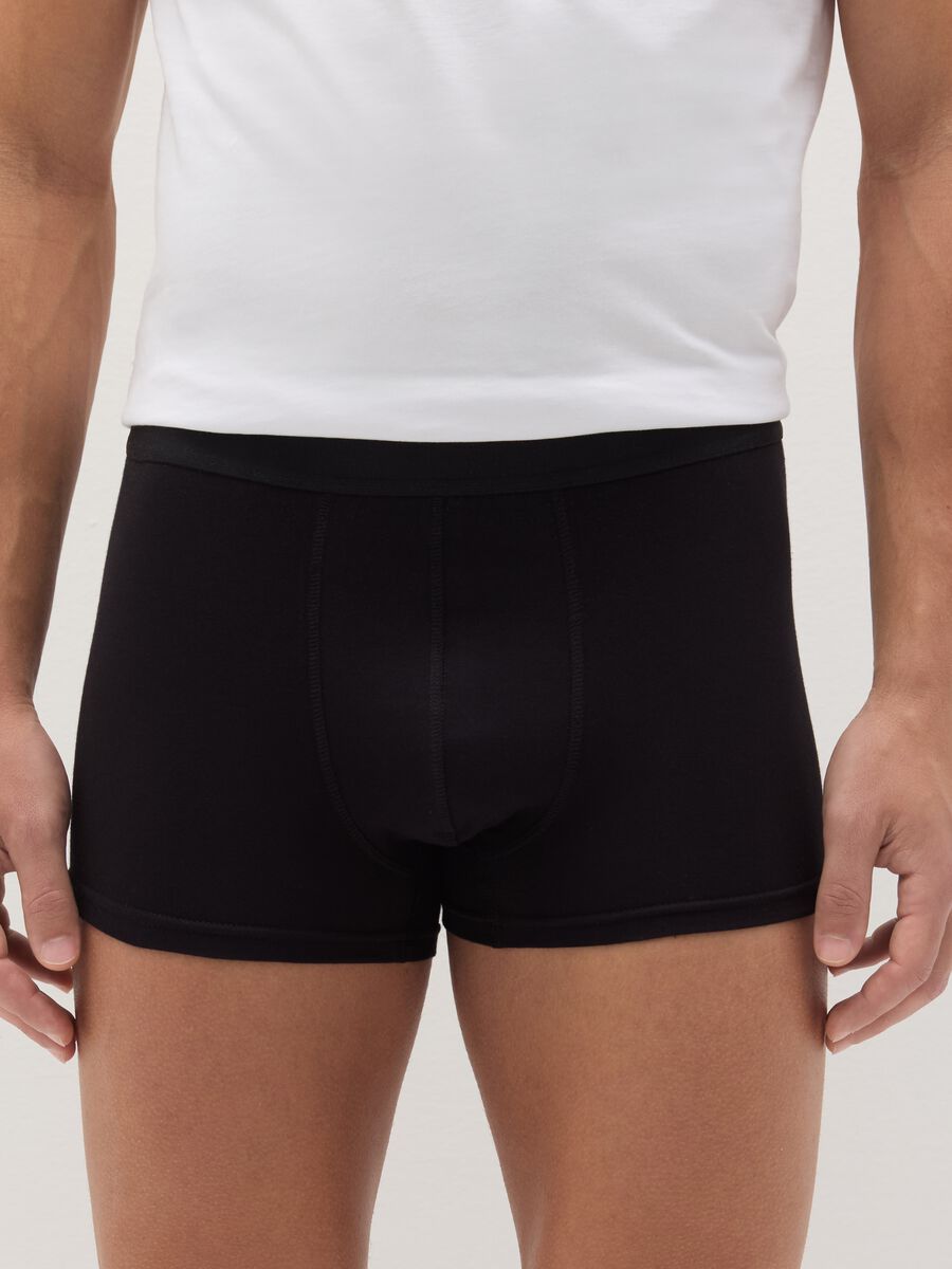 Five-pack boxers in organic cotton_1