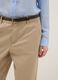 Beige pure cotton chinos regular fit with belt_3