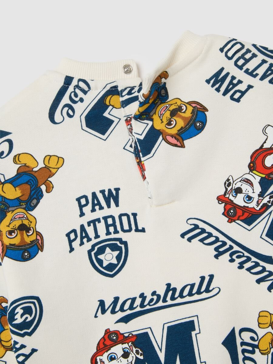 Multicolour sweatshirt and trousers set for baby in pure cotton with prints_3