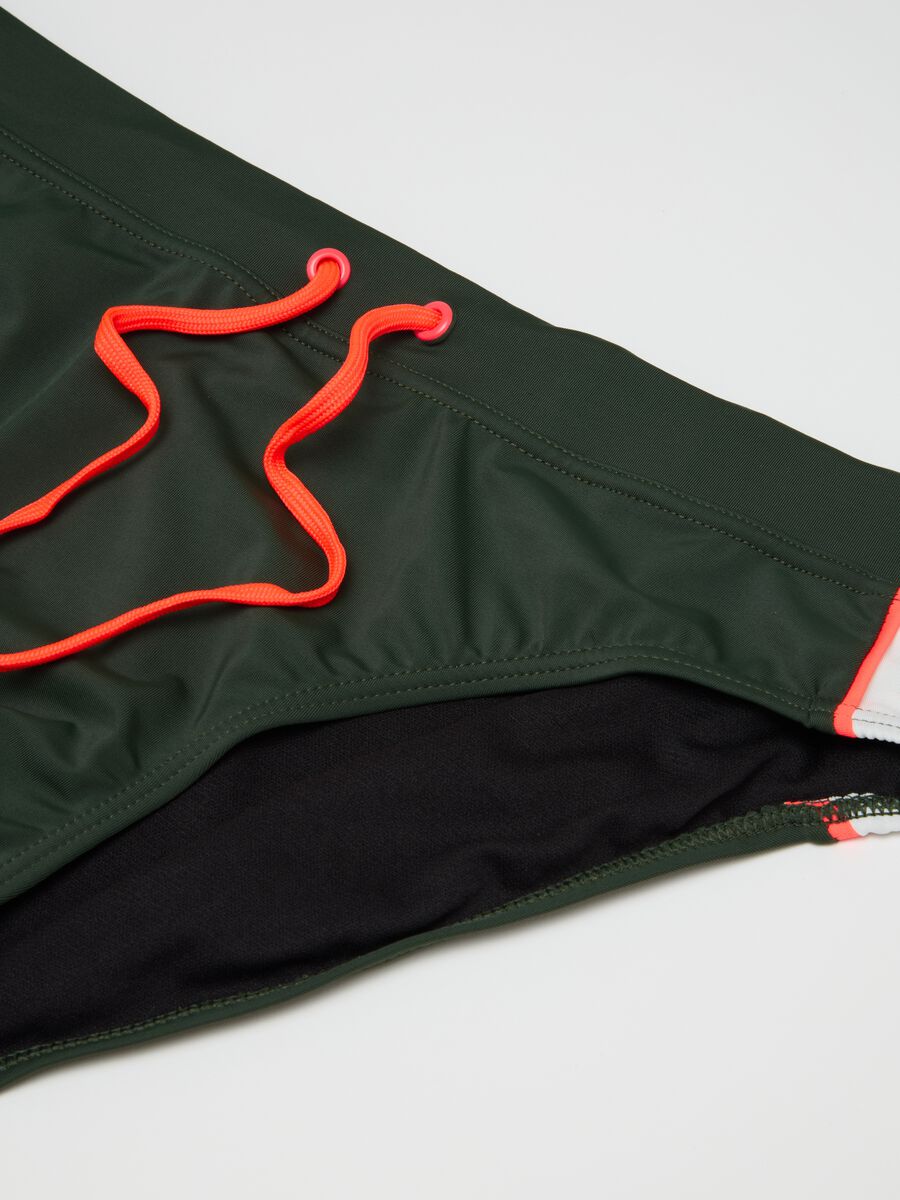 Men's Multicolour Stretch Fabric Briefs_1