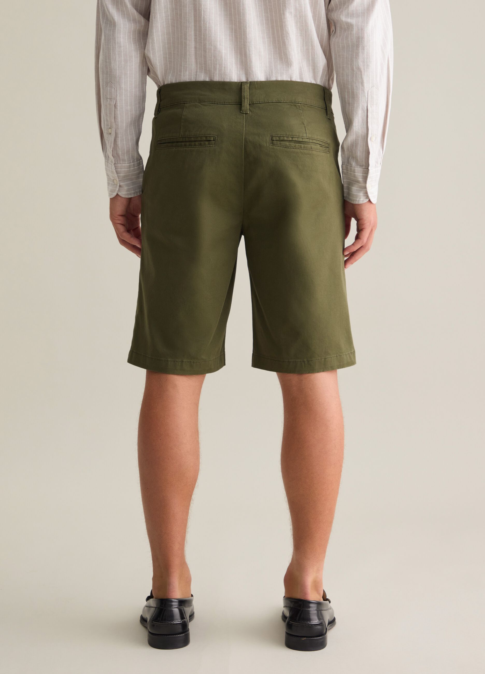 Bermuda chino in cotone stretch