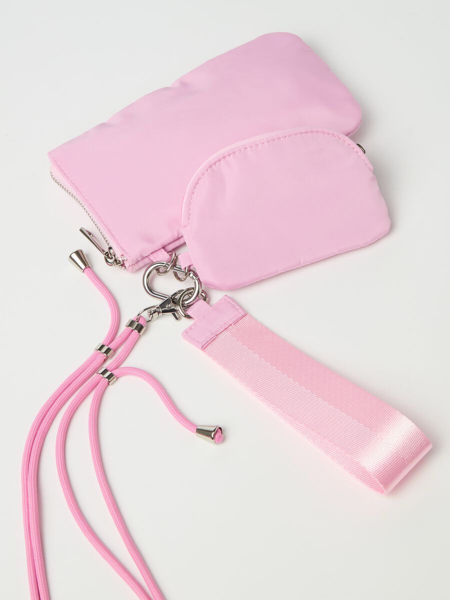 Mobile phone holder with laces and cord_1