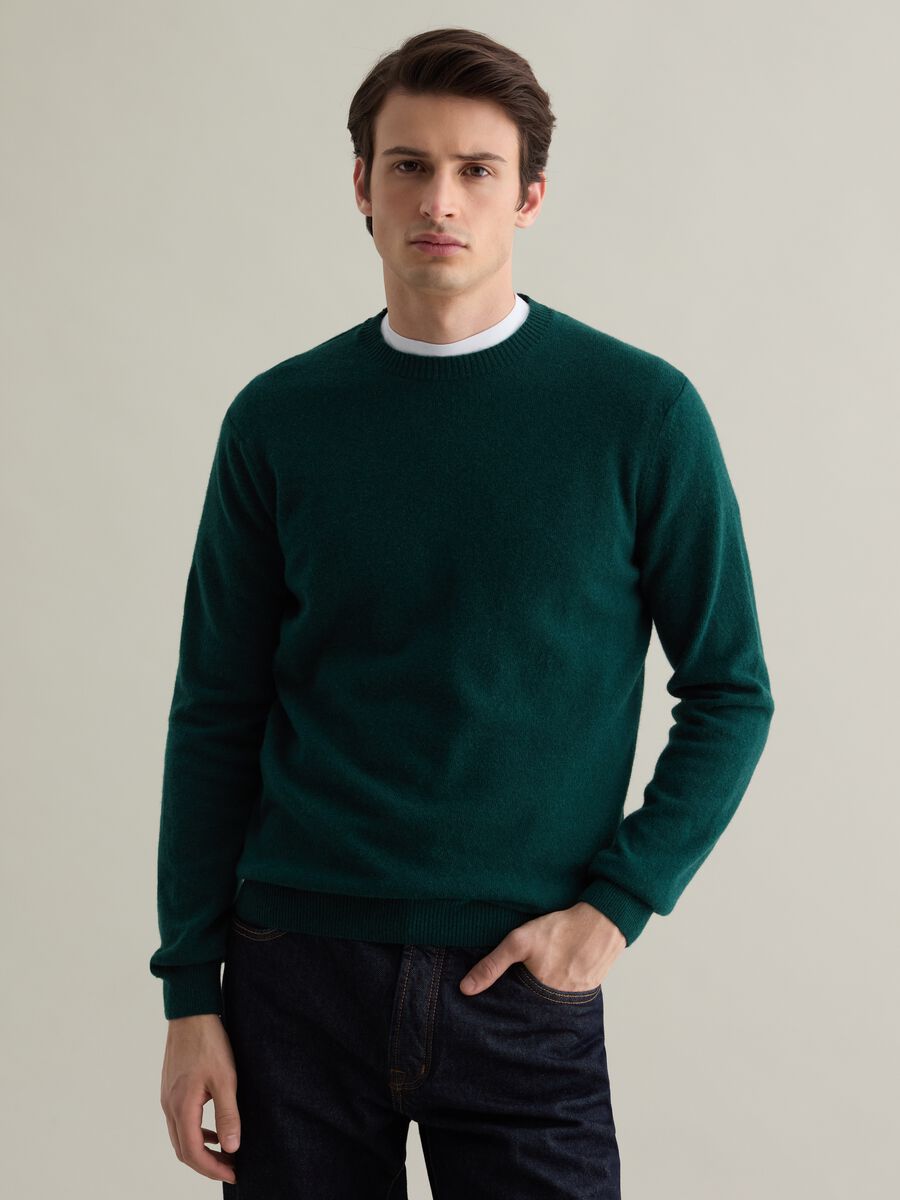 Lambswool crew-neck pullover_0
