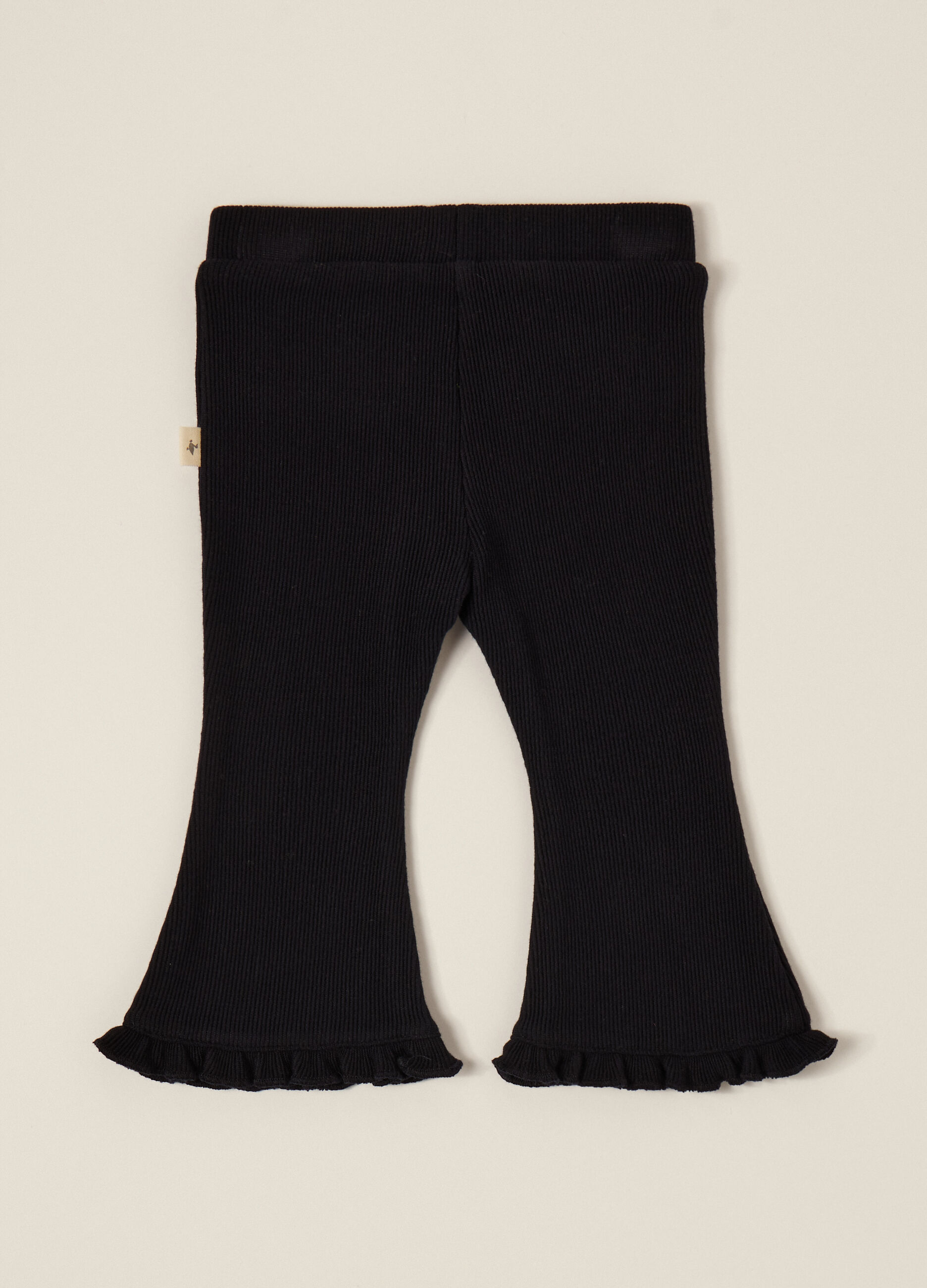 Black Stretch Trousers for Baby Girl