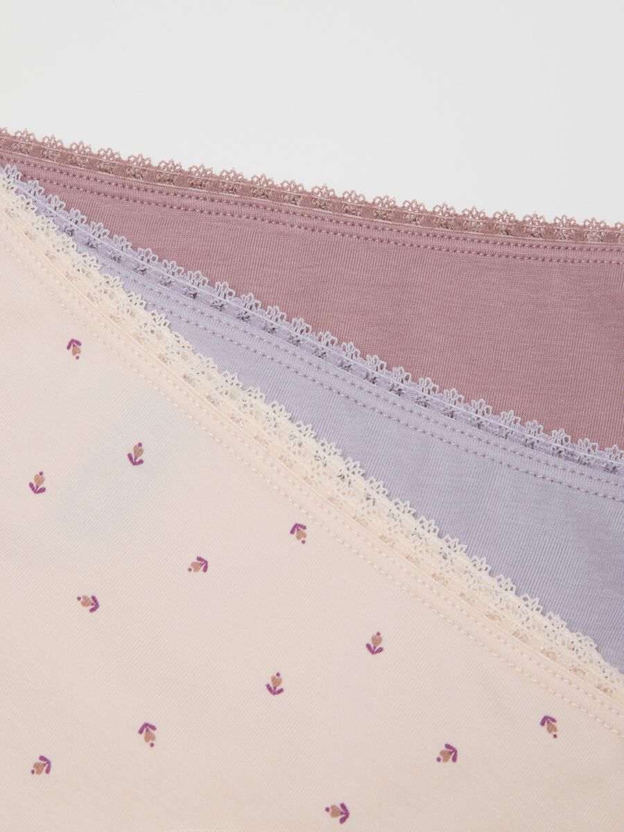Tripack slip multicolor elasticizzati _5