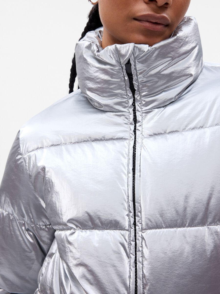 Piumino full-zip a collo alto_2