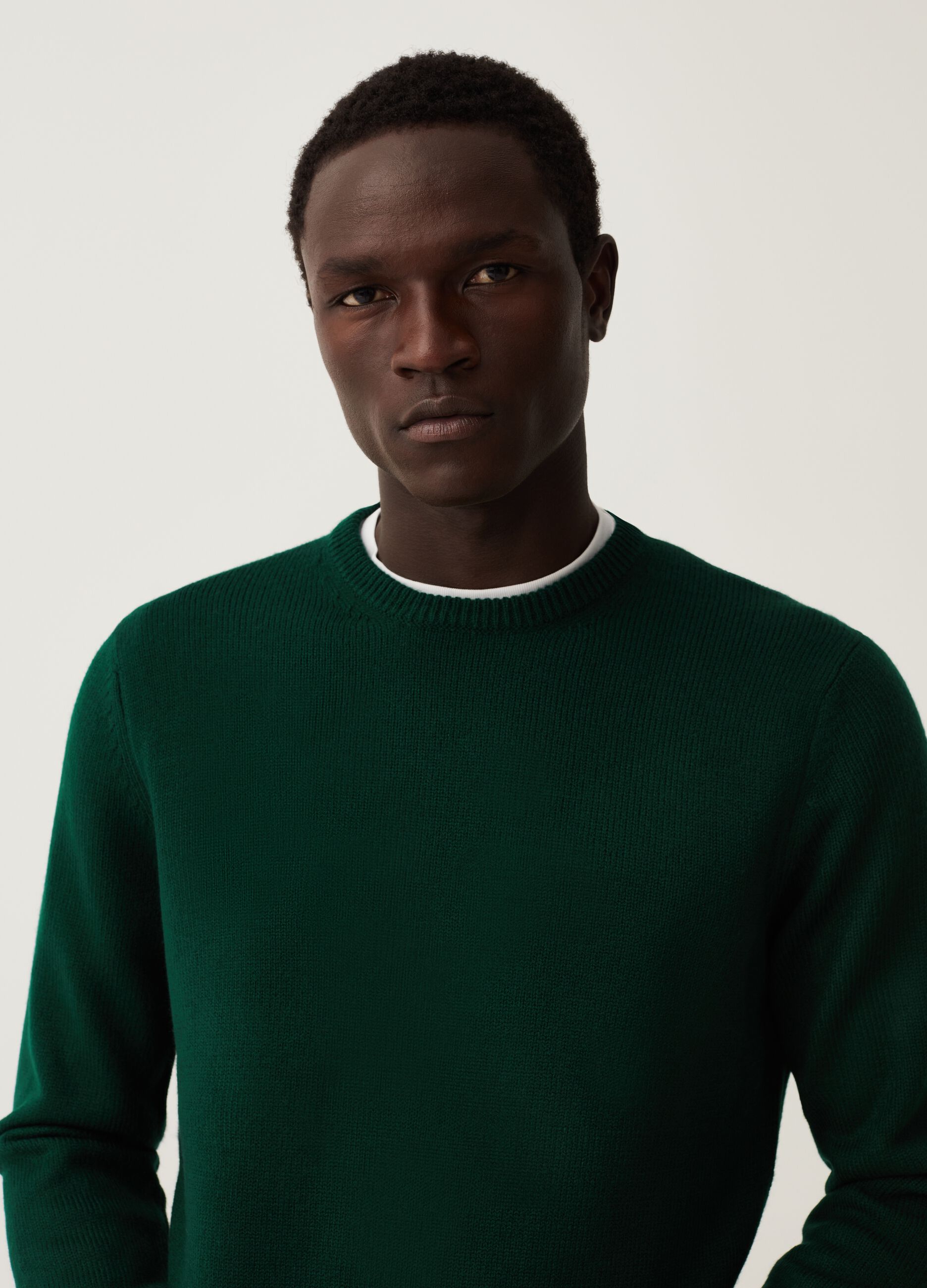 Maglione verde uomo new arrivals
