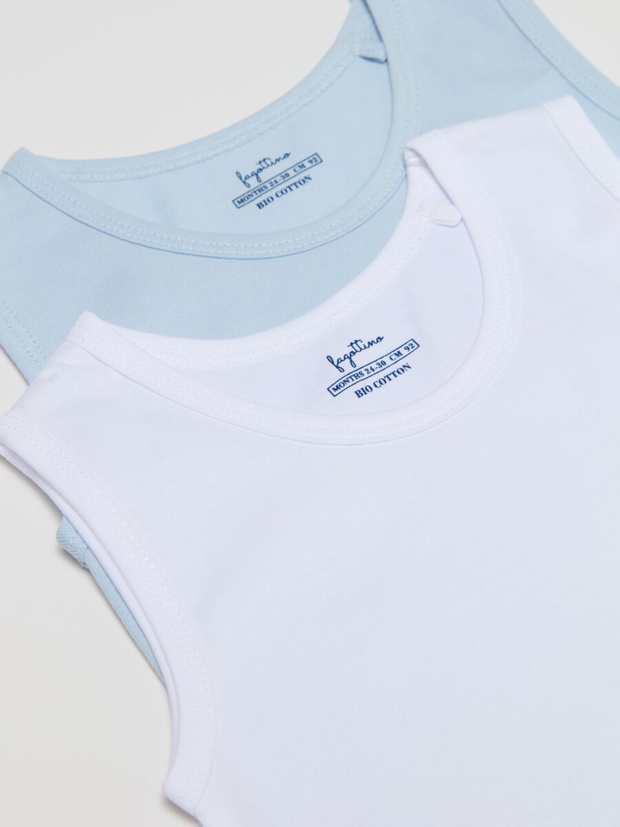 Three-pack racerback vests in jersey_2
