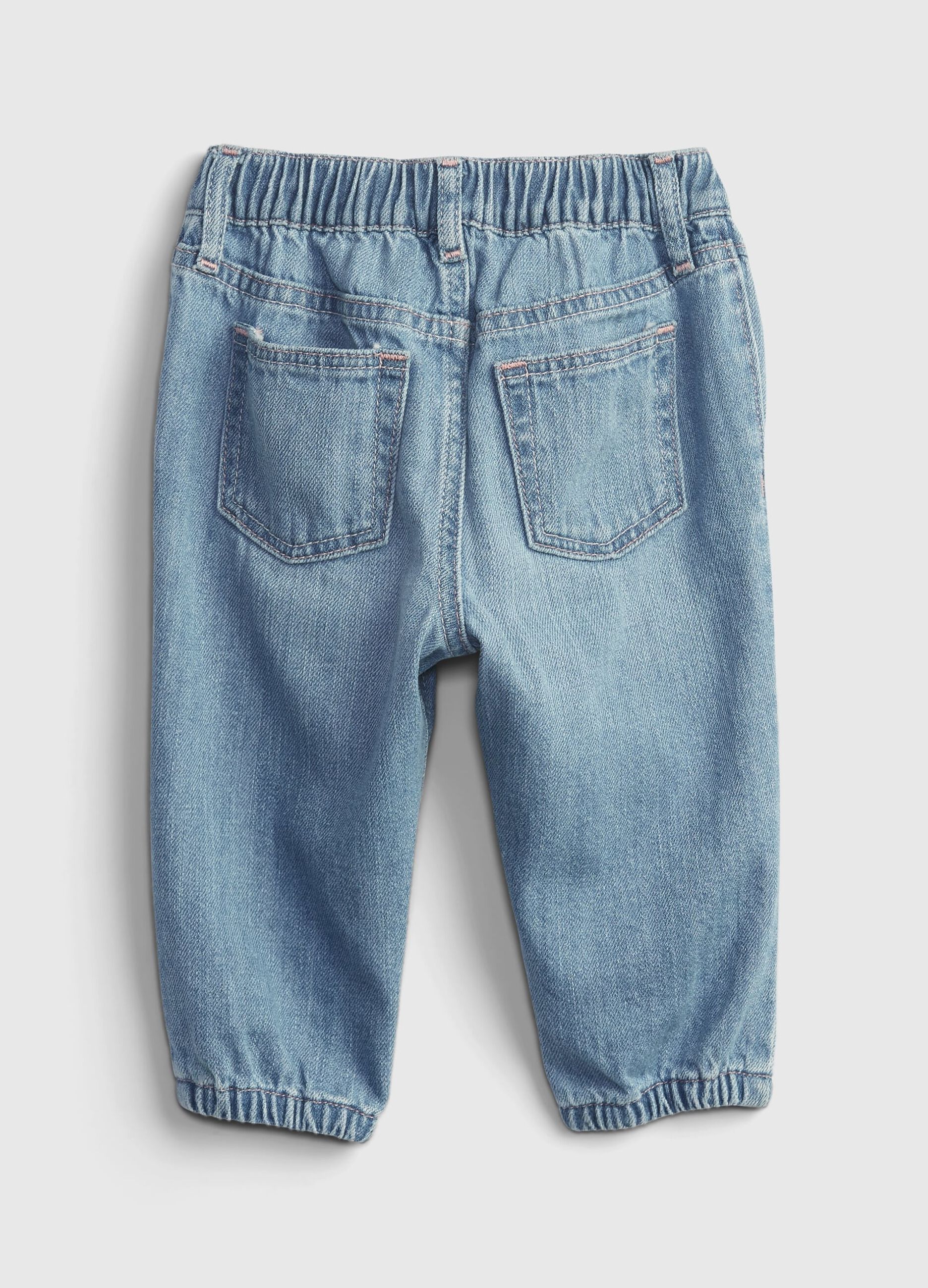 Bubble jeans in cotton