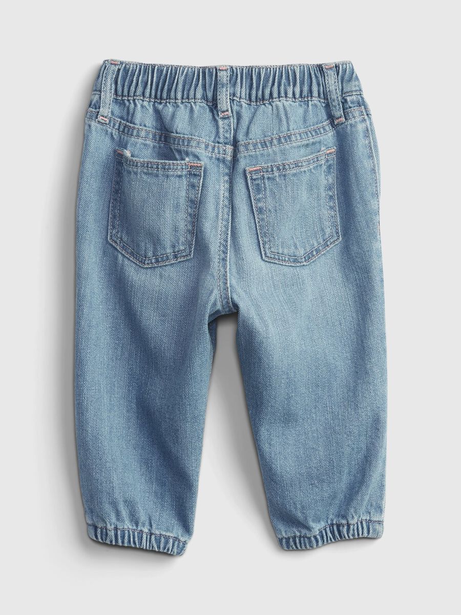 Bubble jeans in cotton_1
