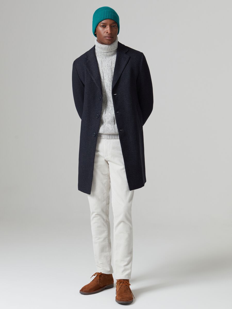 Cappotto struttura con imbottitura trapuntata sostenibile Sorona®_0