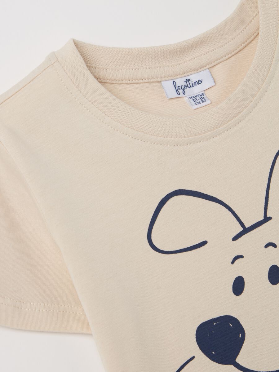 Cotton T-shirt with print_3