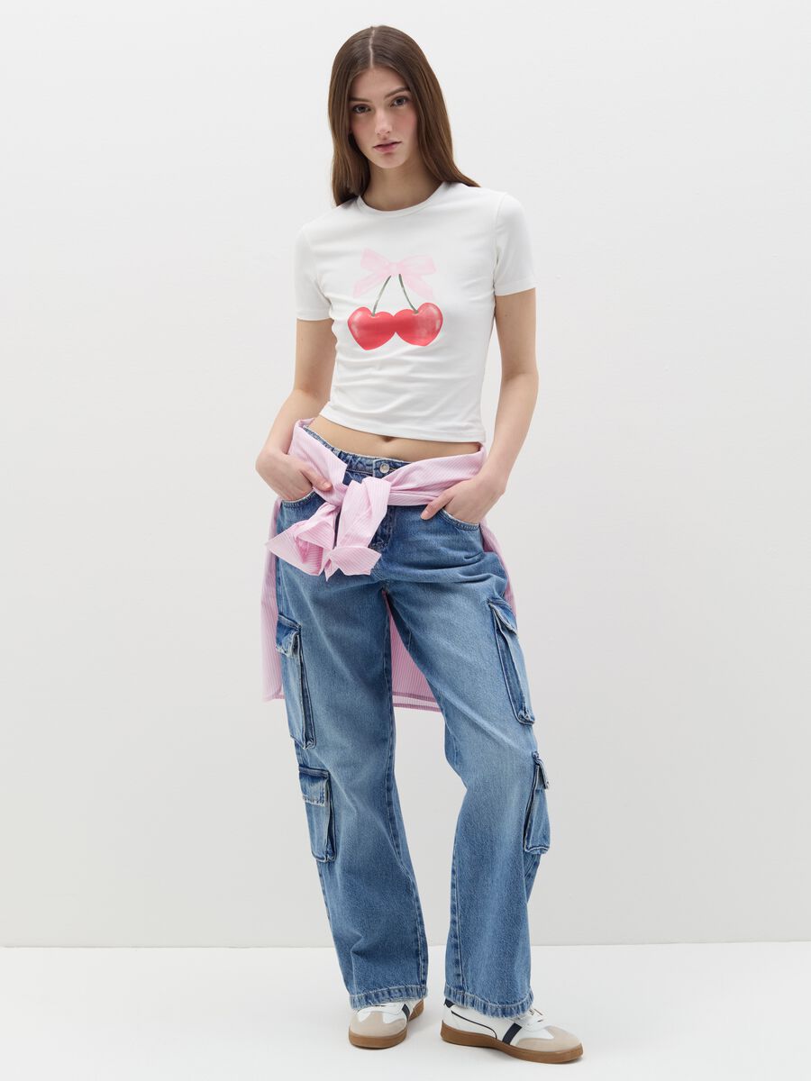 Stretch cotton T-shirt_1