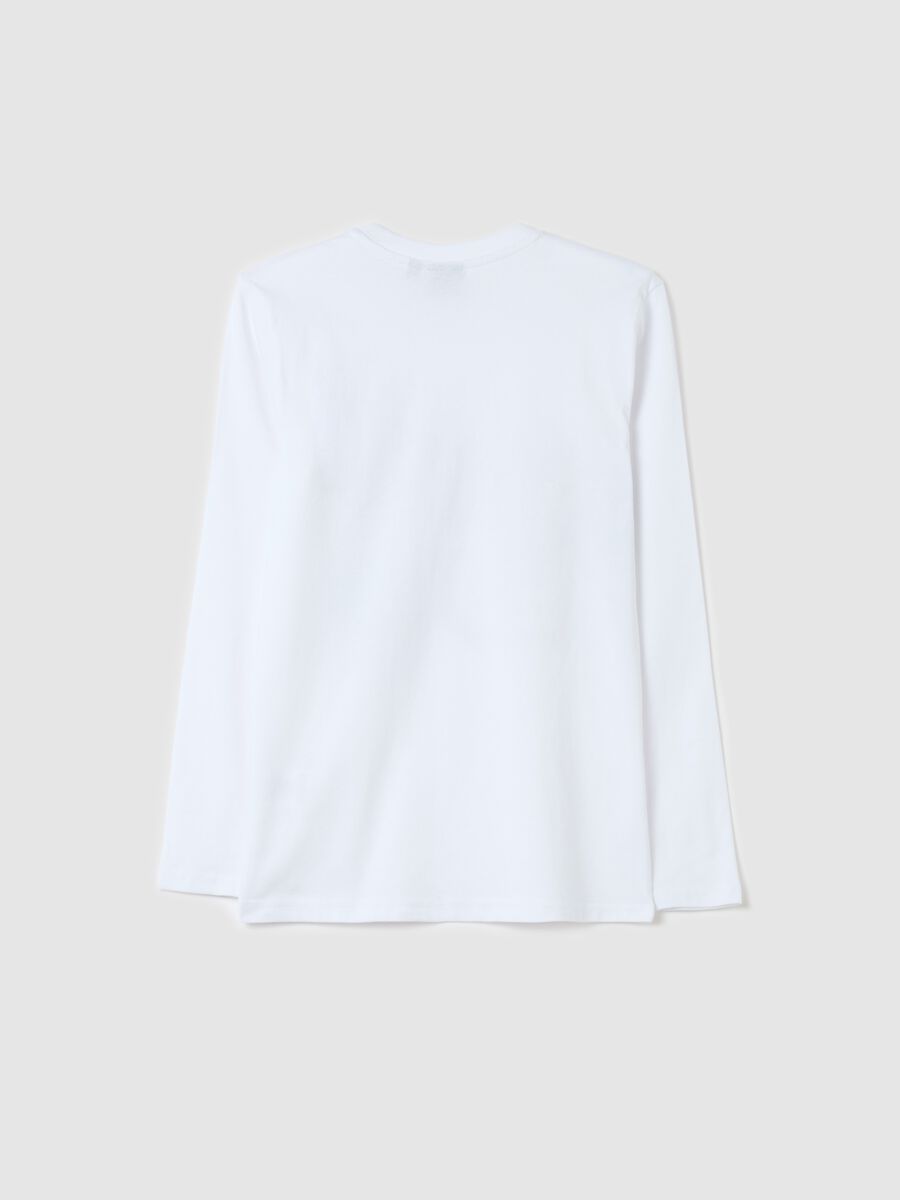 Long-sleeved T-shirt with Attack on Titan print_4