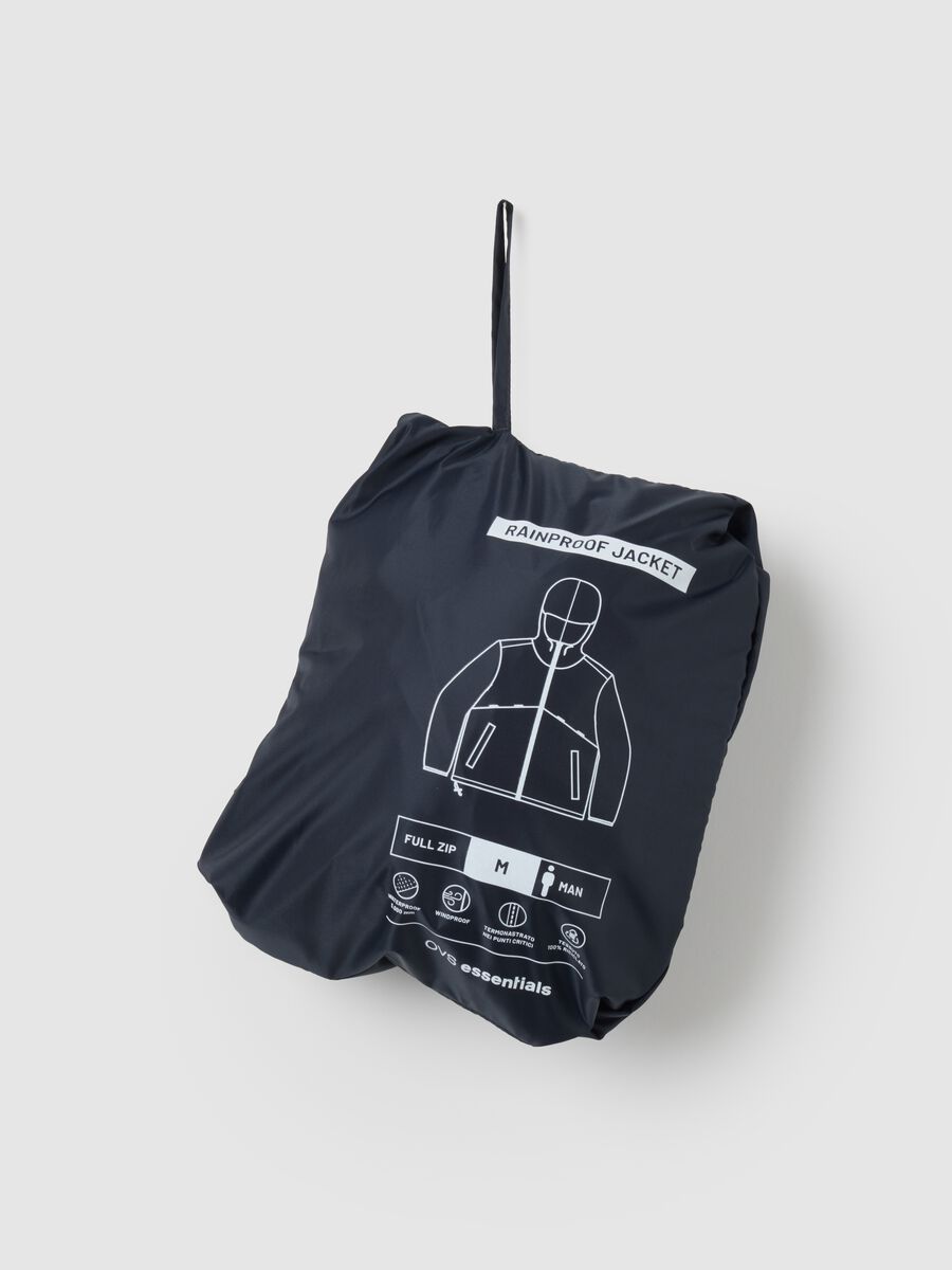 Men's Windbreaker Jacket in Blue_2