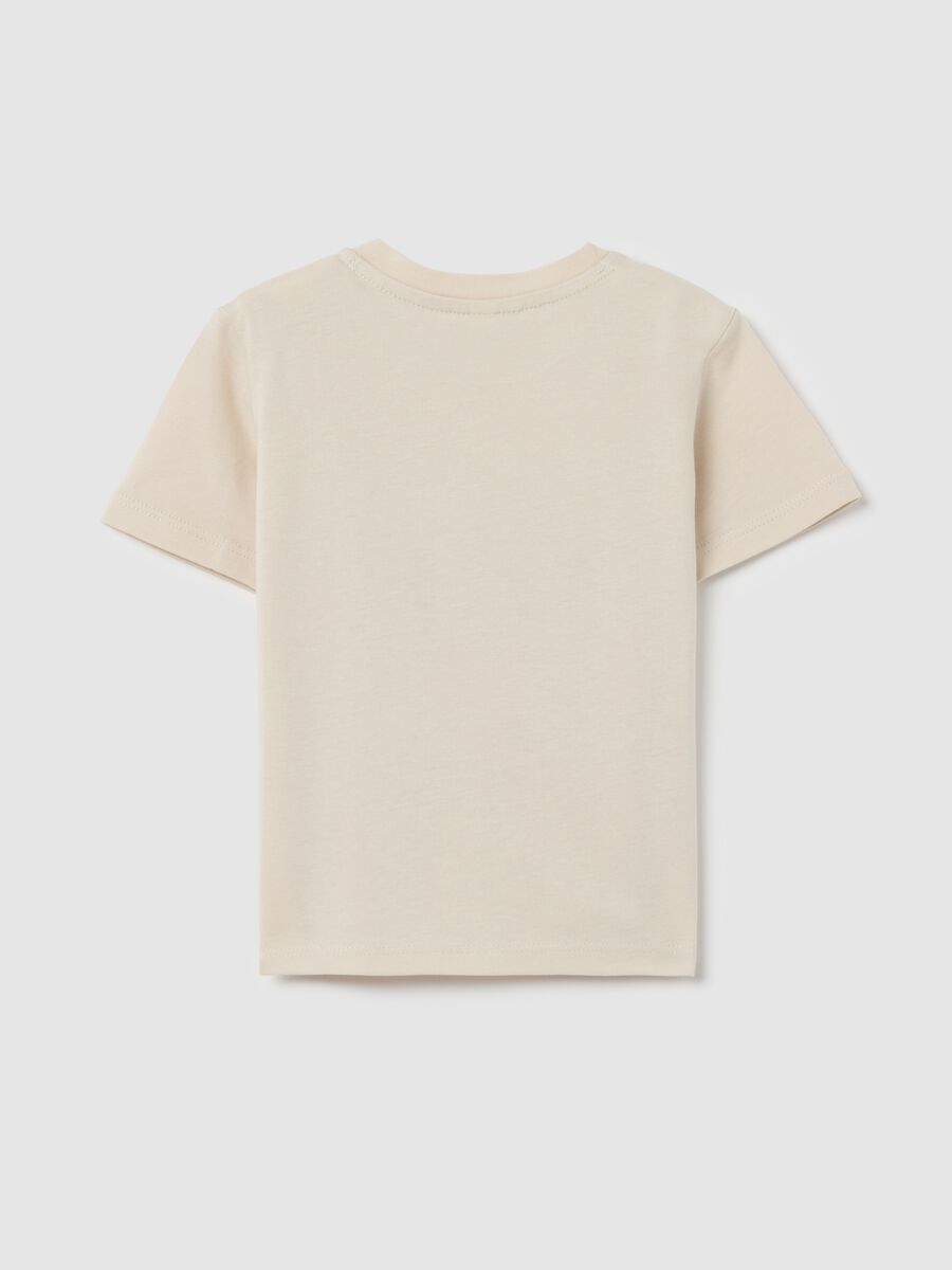 Cotton T-shirt with print_1