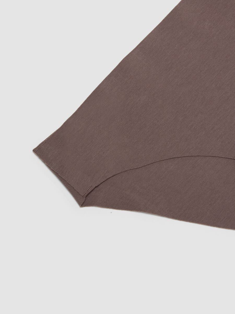 Slip marrone in cotone organico elasticizzato_5