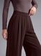 Brown Easy Dry wide-leg stretch trousers ALTAVIA STUDIO_1