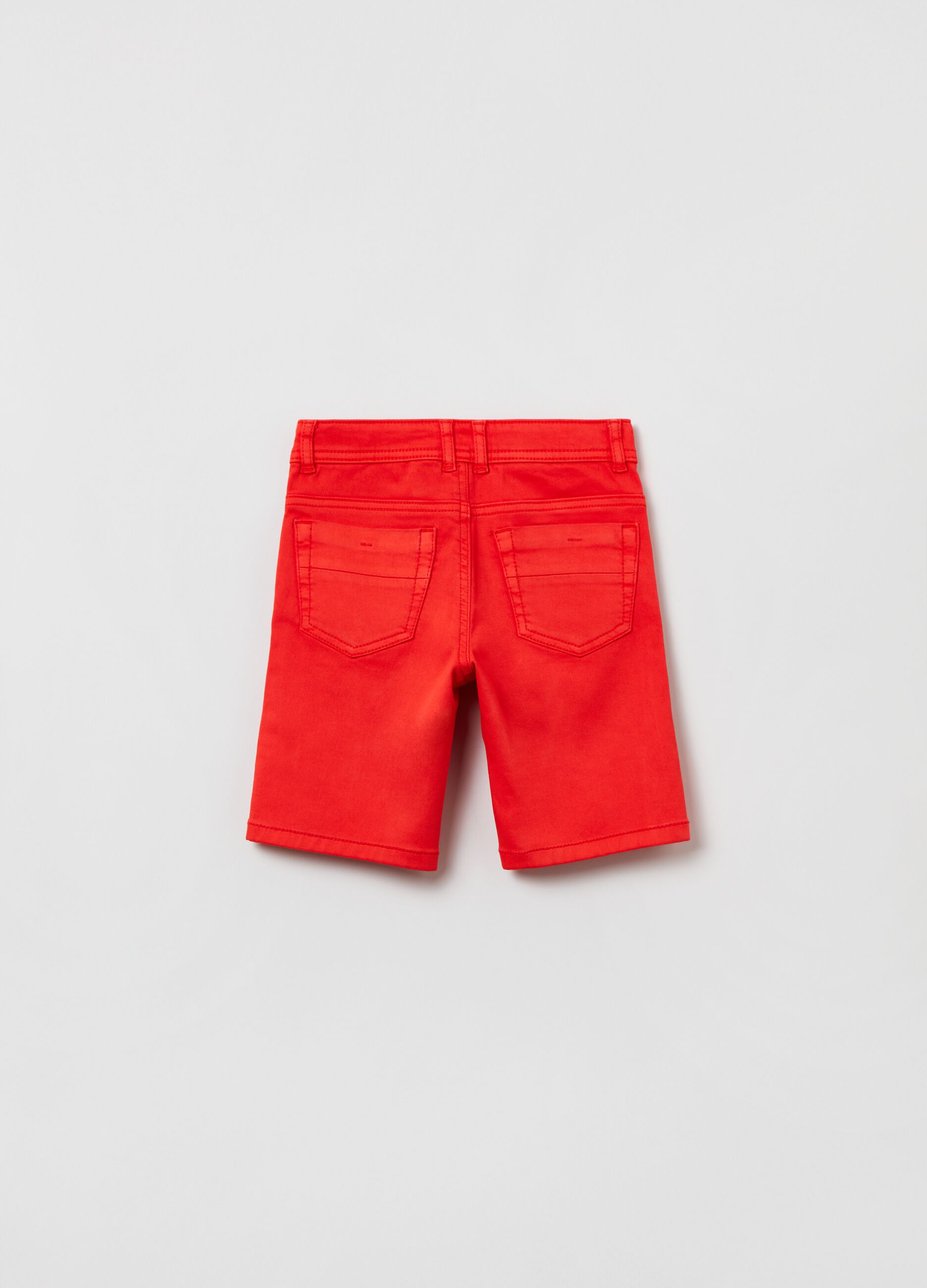 5-pocket stretch shorts