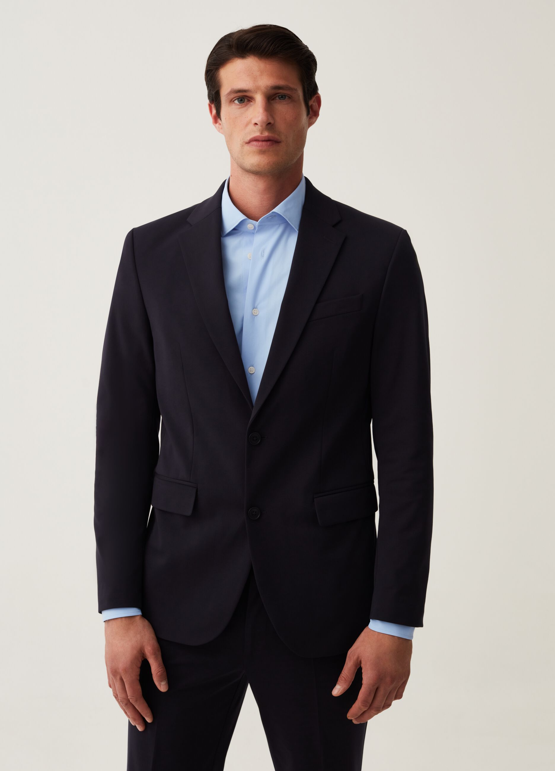 Blazer slim fit OVS Tech_1