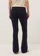 Slim Fit Blue Stretch Viscose Maternity Leggings_2