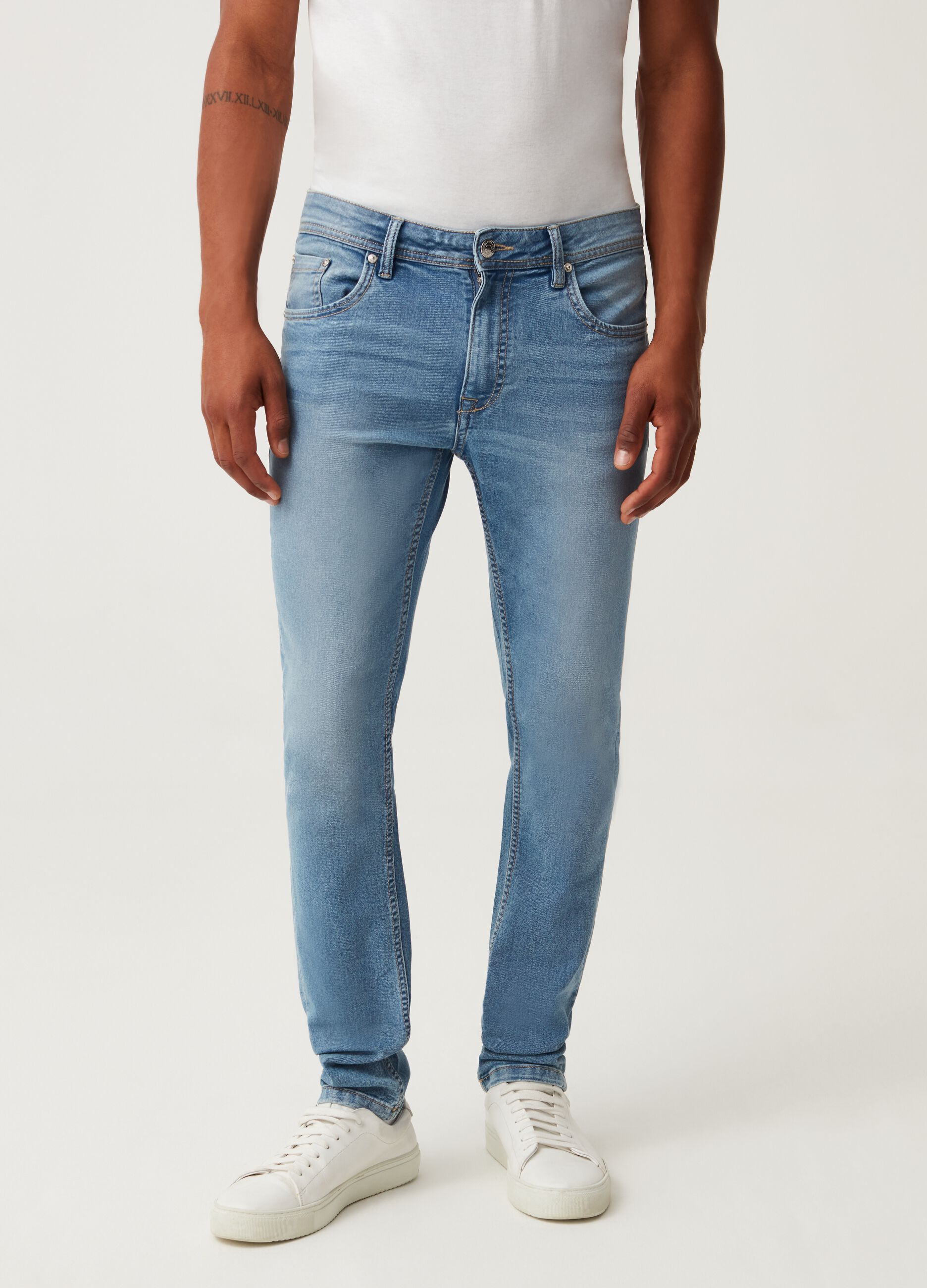 Jeans super skinny cinque tasche_1