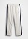 Men's White Trousers in Cotton and Polyester Blend_5