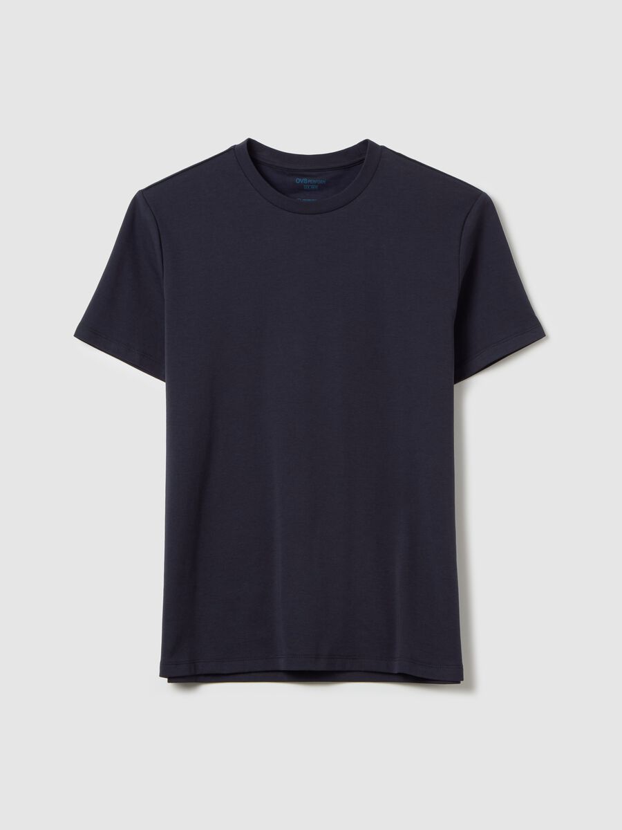 T-shirt with technical fabric_4
