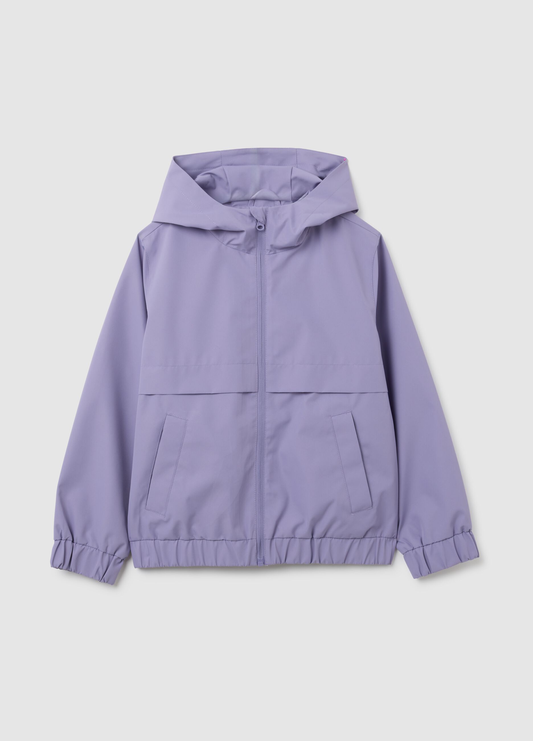 Girls' Purple Jacket in Regular Fit