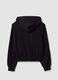 Black organic cotton hooded sweatshirt_6