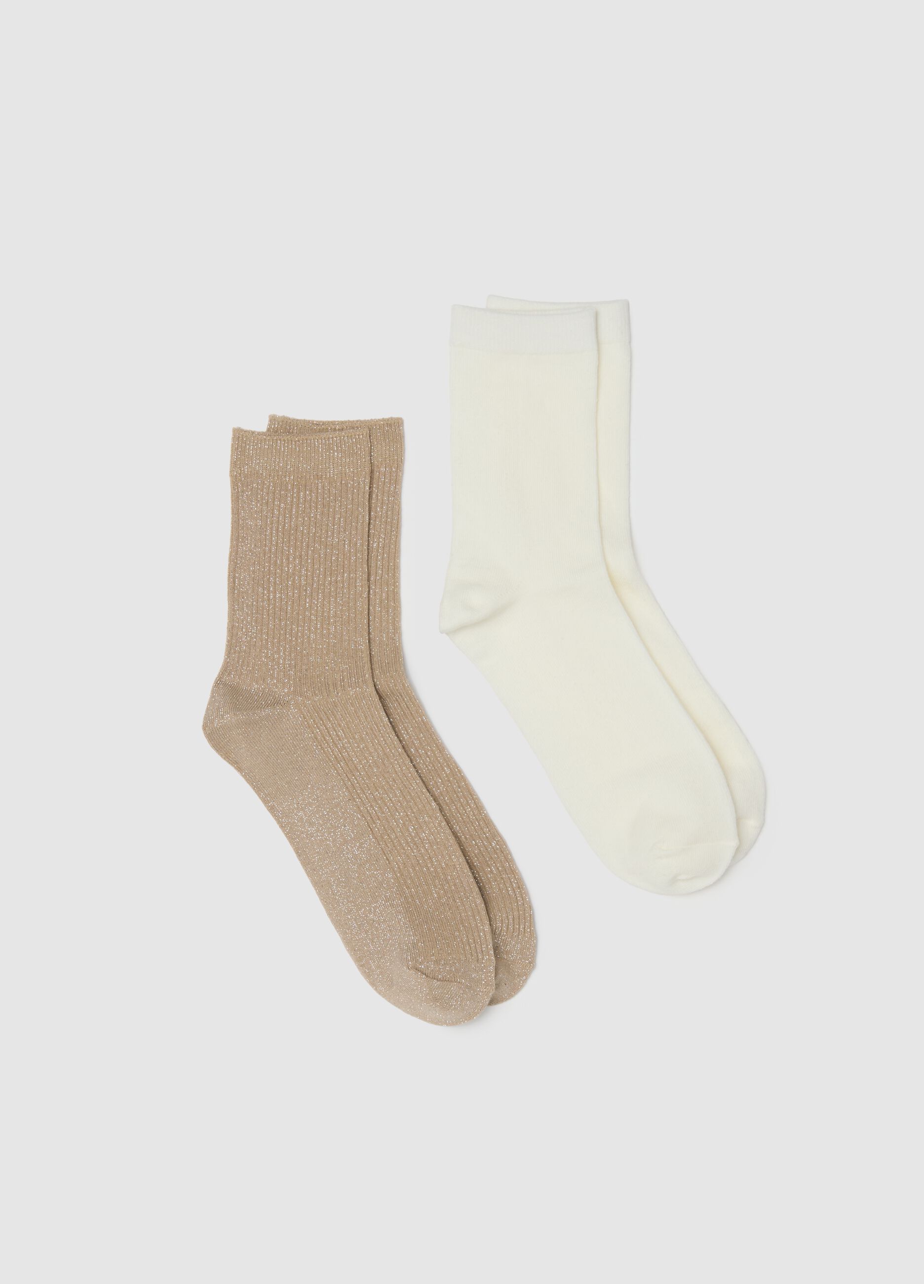 Multicolour Cotton Blend Socks Bipack