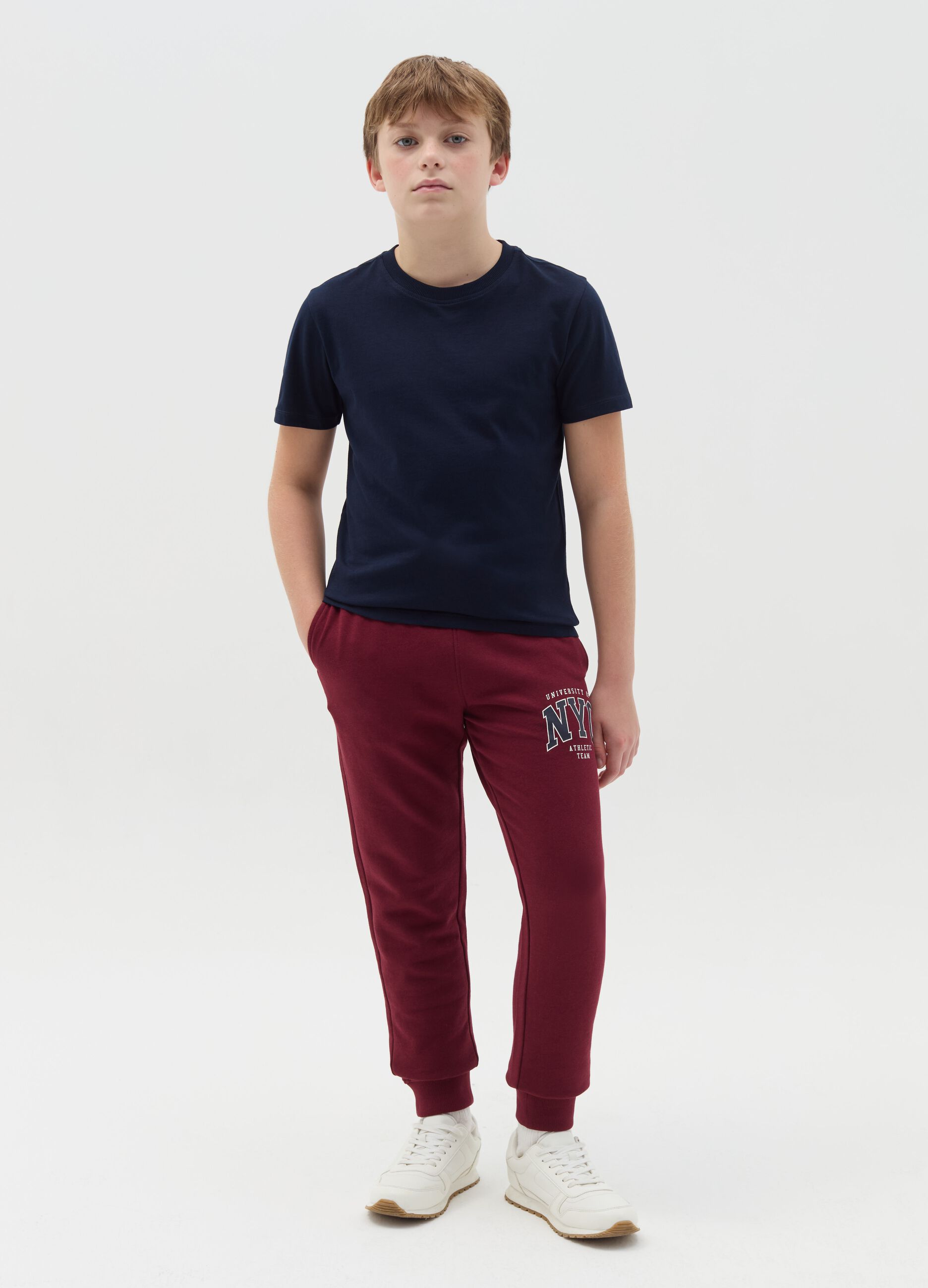 "NYC Athletic Team" joggers with drawstring
