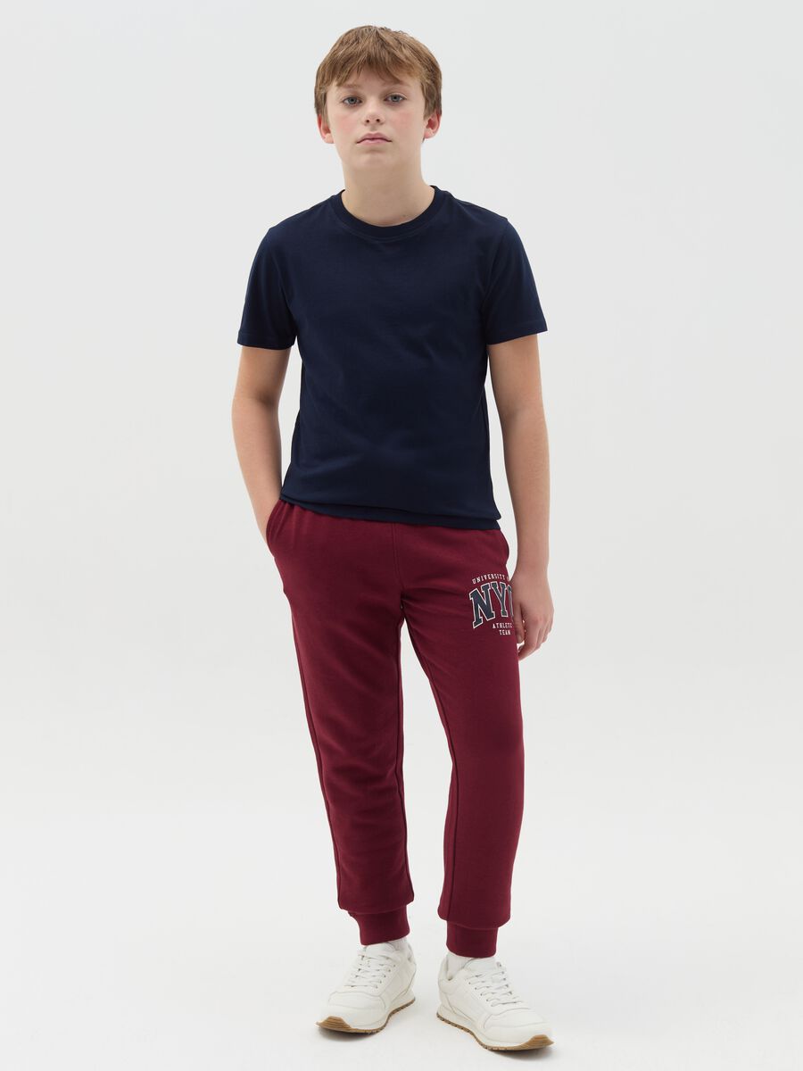 "NYC Athletic Team" joggers with drawstring_1