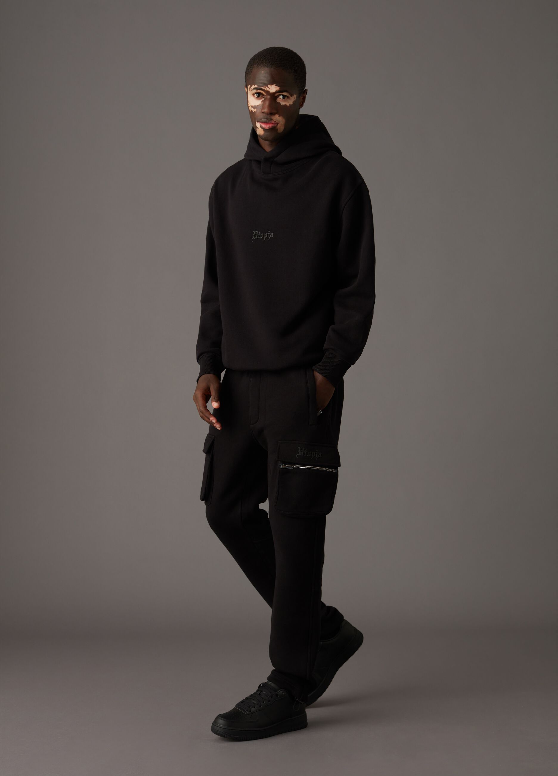 Cargo Sweatpants Black_0