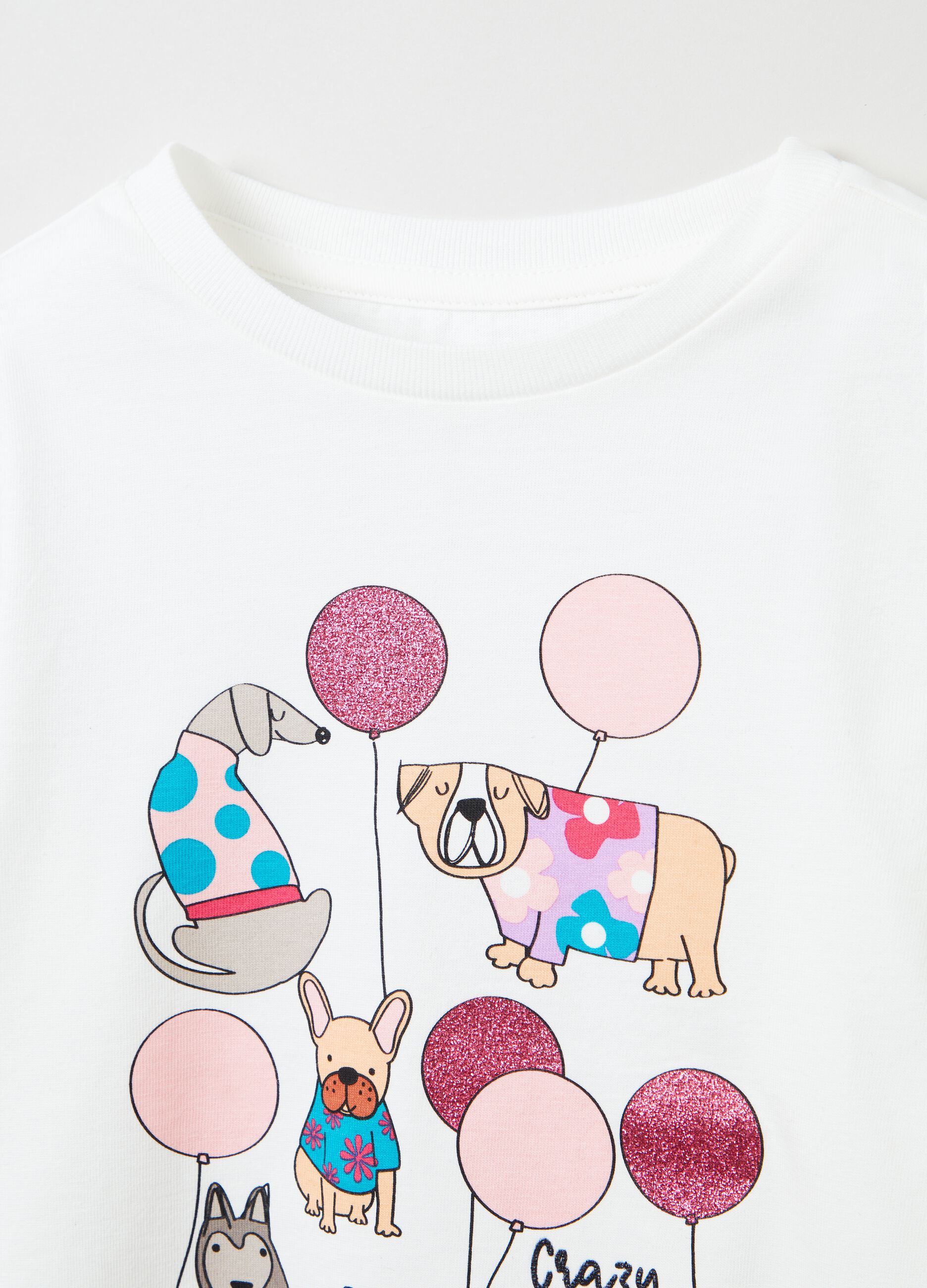 T-shirt a maniche lunghe con stampa_2