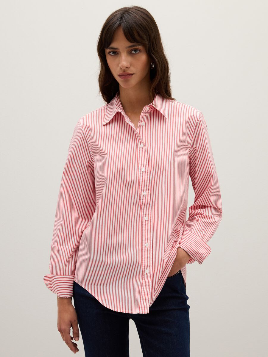 Multicolour pure cotton regular fit shirt_1