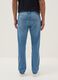 Light blue slim-fit stretch cotton jeans with five pockets_2