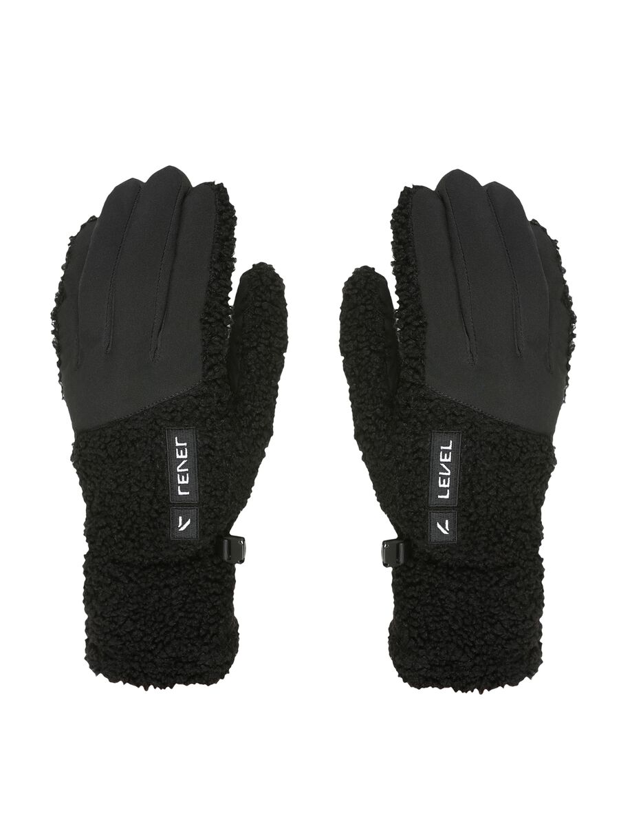 Level ski gloves in sherpa_1