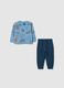 Boy's pure cotton light blue set_1