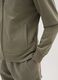 Green Cotton Blend Zip Sweatshirt_3