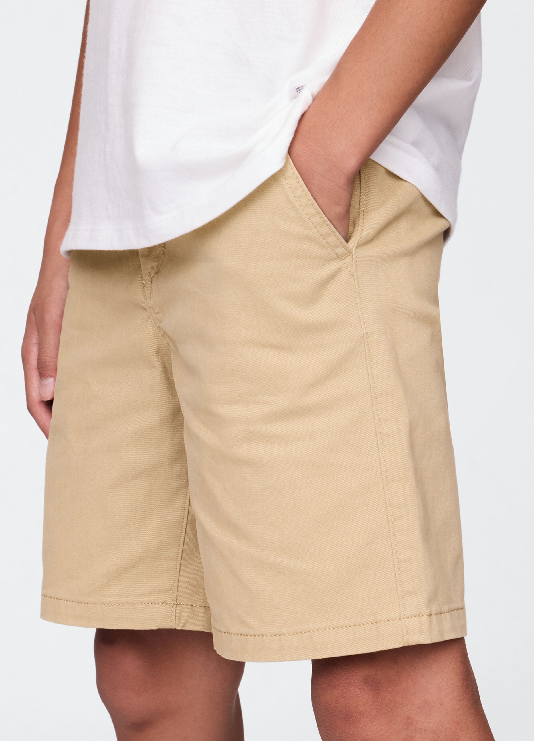 Beige shorts for boys