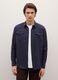 Pure cotton blue flannel shirt regular fit_2