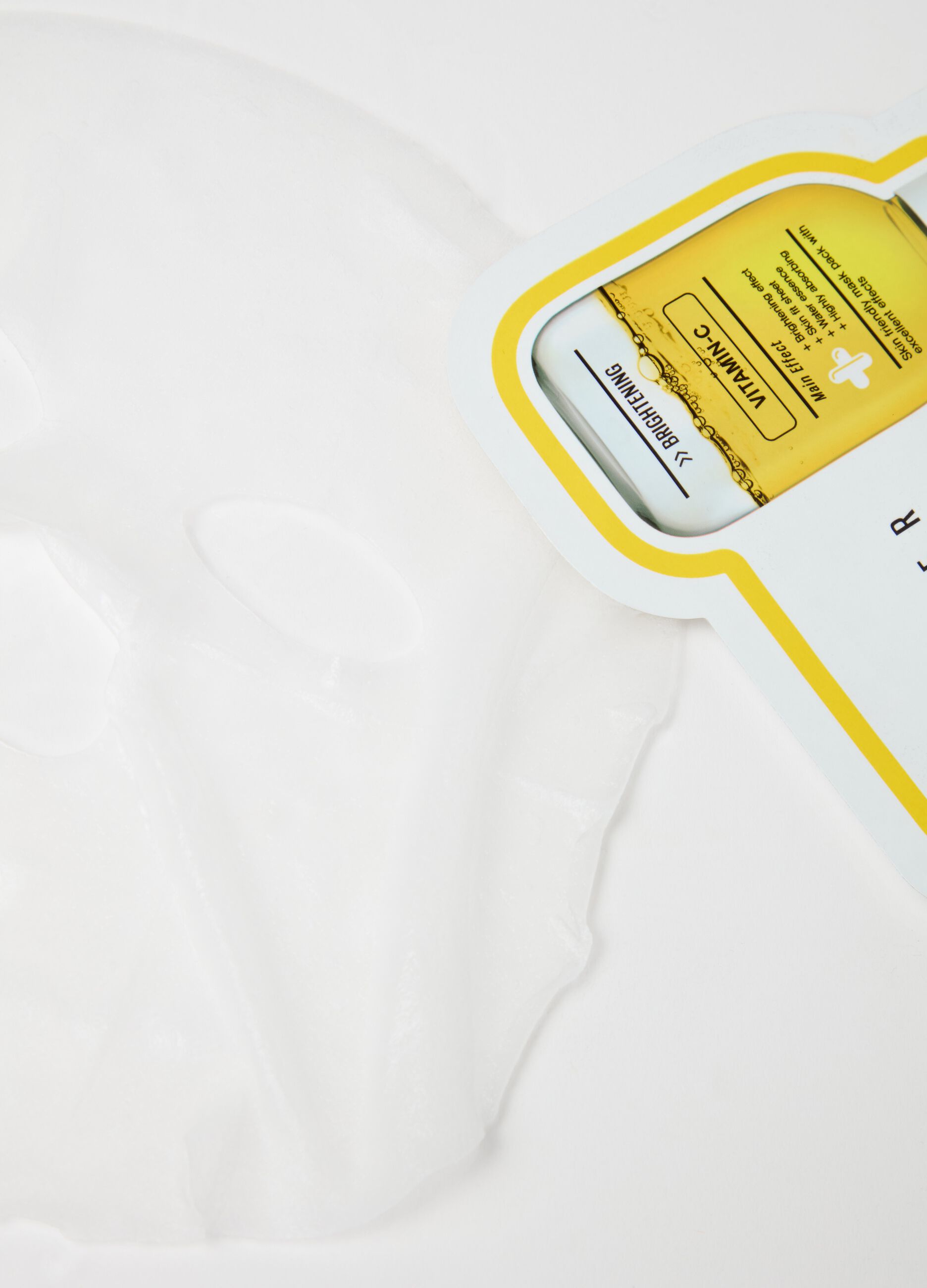 Maschera in tessuto illuminante - skincare coreana