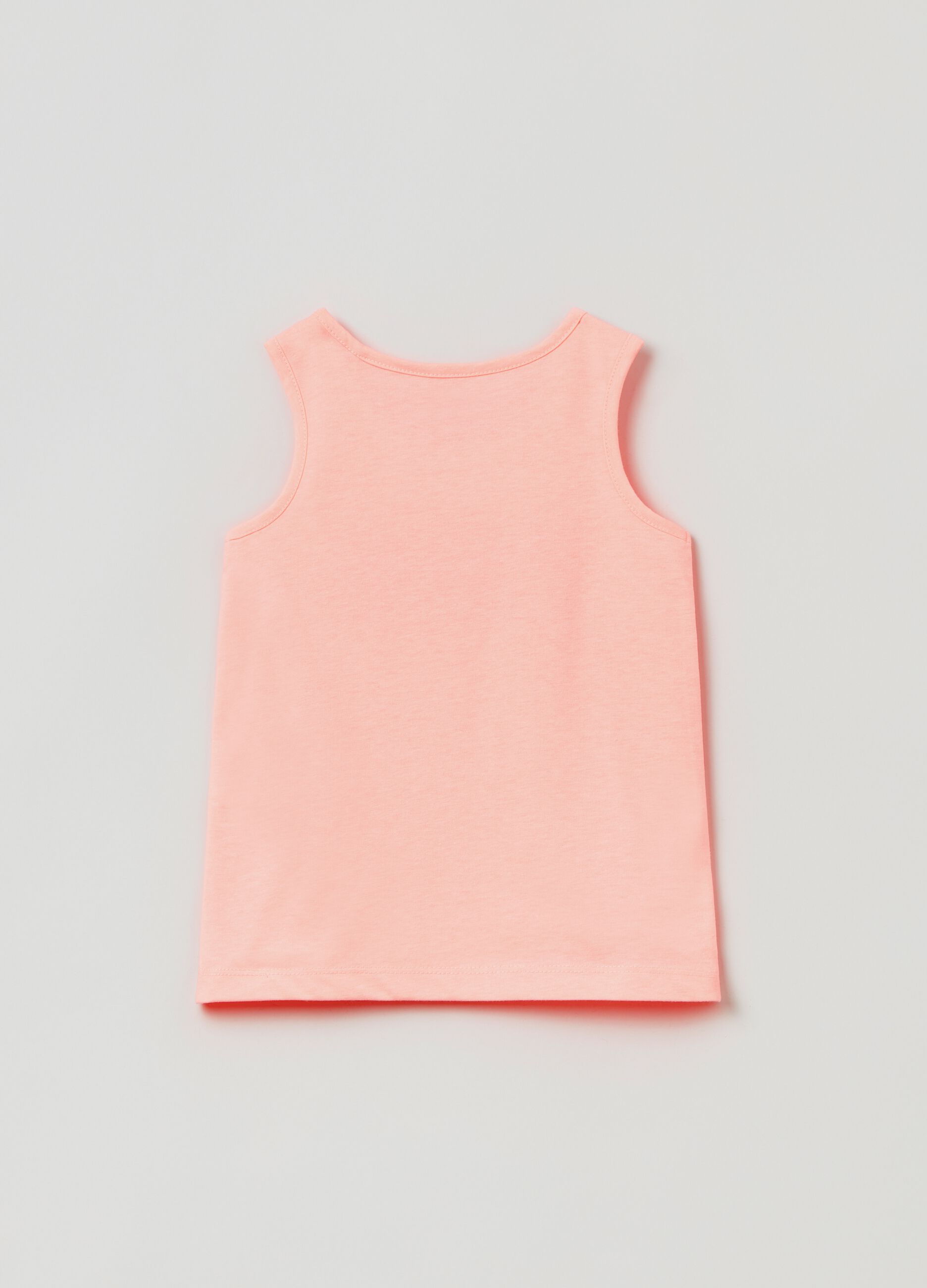 Tank top con stampa casette_1