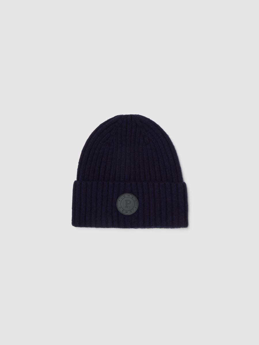 Blue Wool Blend Hat_1
