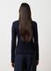 Blue long-sleeve top_3